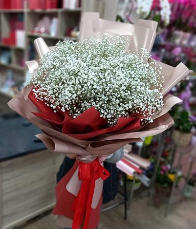 Букет цветов из: Гипсофила в Гвазде