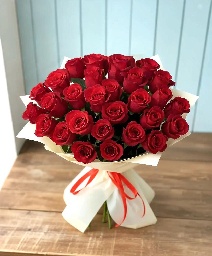 Букет 29 Красных роз в Гвазде