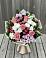 Букет цветов из: Альстромерии, Гвоздики, Розы и Хризантемы в Гвазде