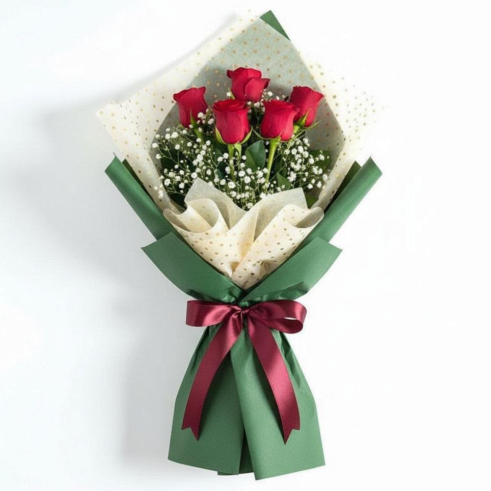 Букет цветов из: Розы в Гвазде