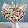 Букет цветов из: Альстромерии и Розы в Гвазде