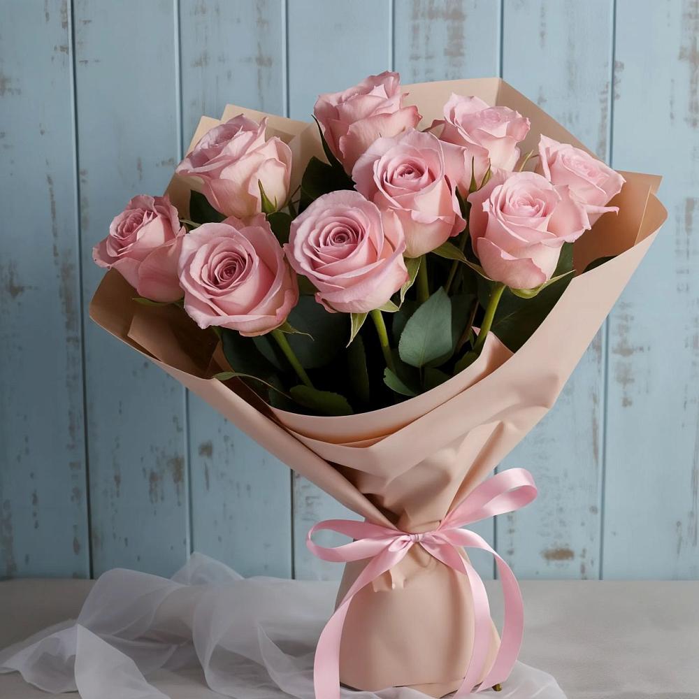 Букет цветов из: Розы в Гвазде