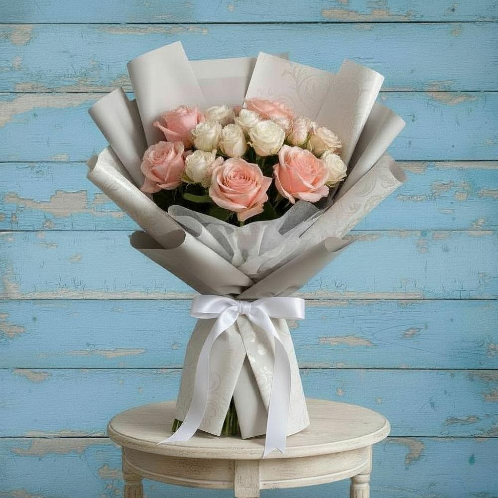 Букет цветов из: Розы в Гвазде