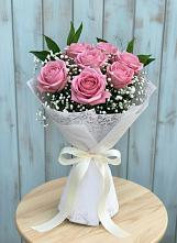 Букет цветов из:  Розы в Гвазде