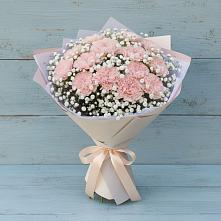 Букет цветов из:  Гвоздики в Гвазде