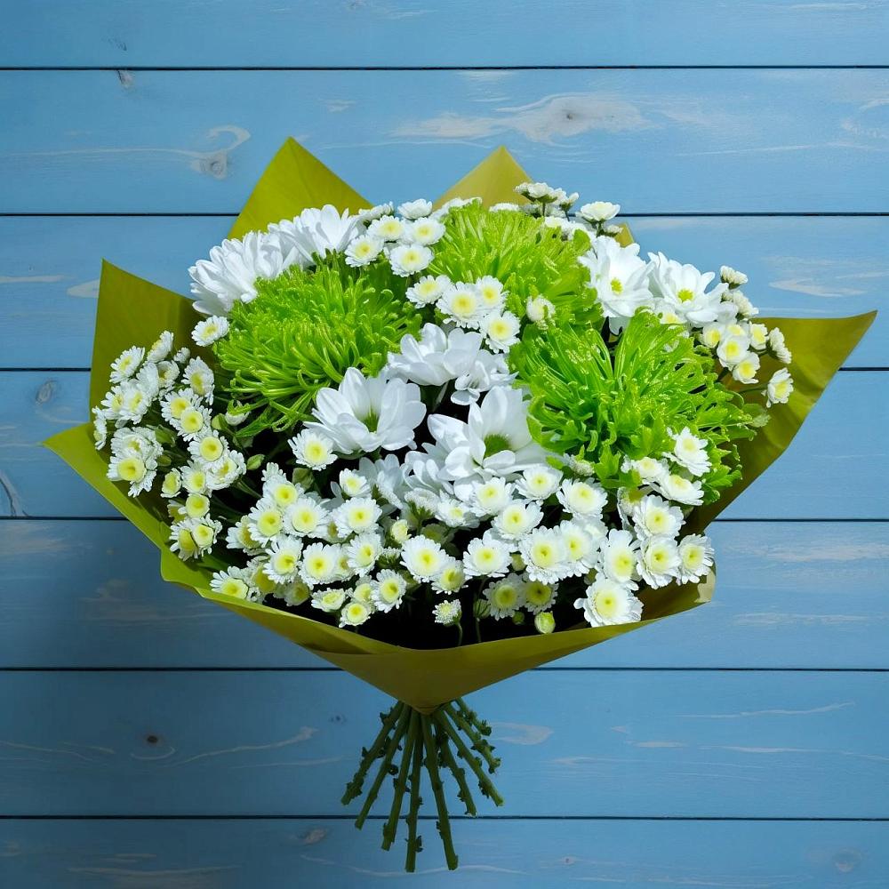 Букет цветов из: Хризантемы в Гвазде