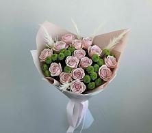 Букет цветов из:  Розы и Хризантемы #REPLACE_PRED# Гвазде