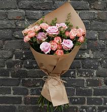 Букет цветов из:  Розы #REPLACE_PRED# Гвазде