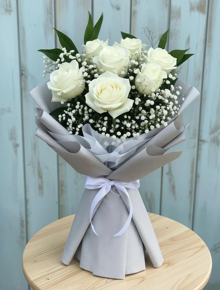 Букет цветов из: Розы в Гвазде