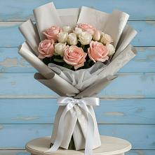 Букет цветов из:  Розы в Гвазде