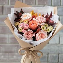 Букет цветов из:  Гвоздики, Хризантемы и Розы #REPLACE_PRED# Гвазде
