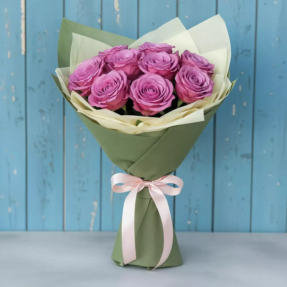 Букет Розы Фёрст Леди в Гвазде