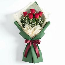 Букет цветов из:  Розы в Гвазде
